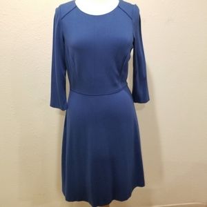 NWT Antonio Melani blue Ponte dress, size 10